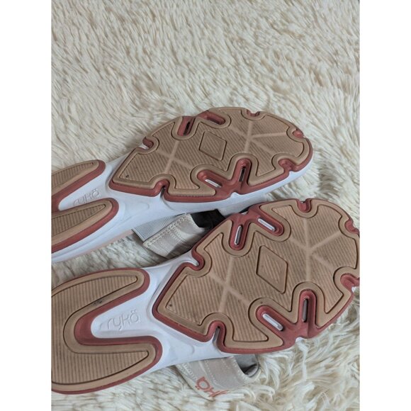 Ryka DIVA Pink Slip-On Sandals Size 8 Fabric Upper Lightweight Casual Slides - Picture 5 of 10